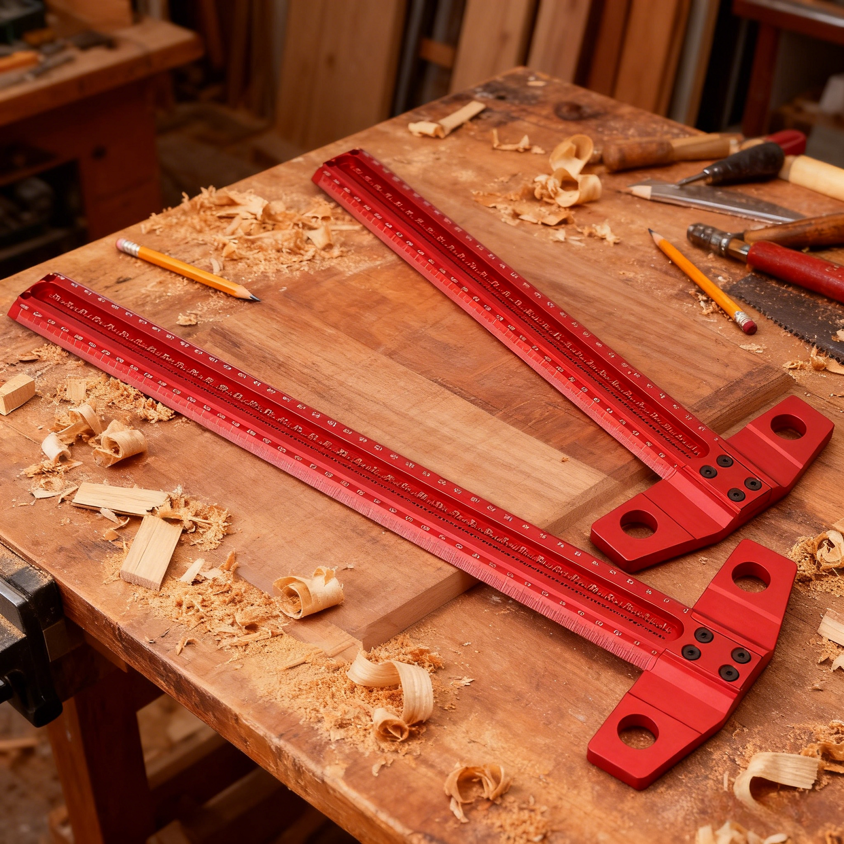 Woodworking Project - 60/300/400/500 Woodworking Square Hole Marking Guage