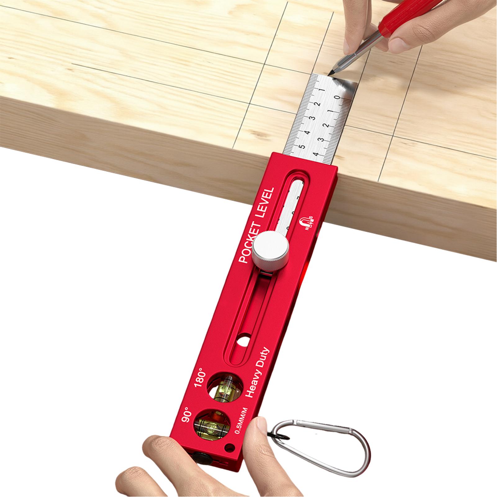 Woodworking Cutting Tools - Woodworking Measuring Tools Magnetic Horizontal Template