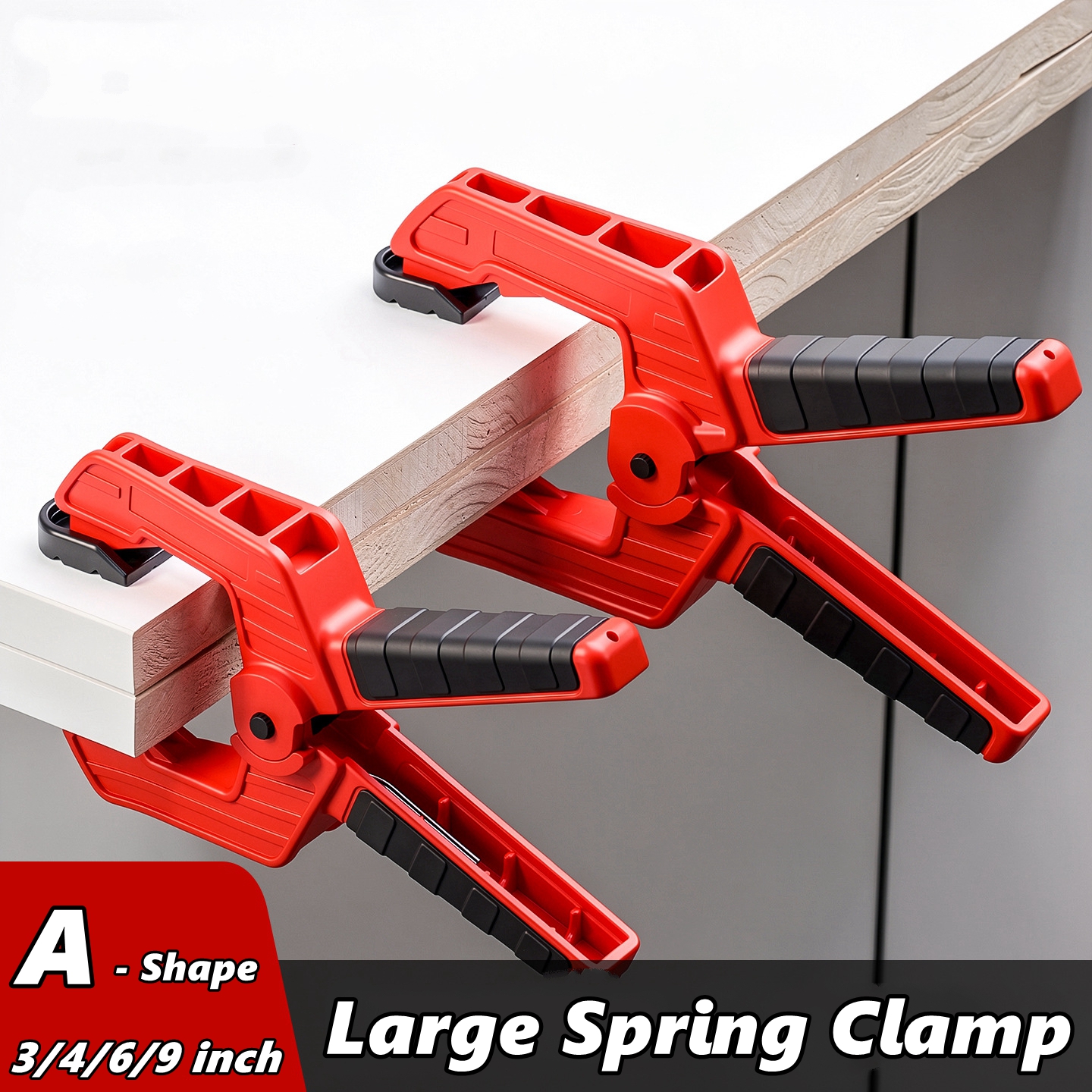 Woodworking Workshop - Spring Clamps, Heavy Duty Plastic Extra