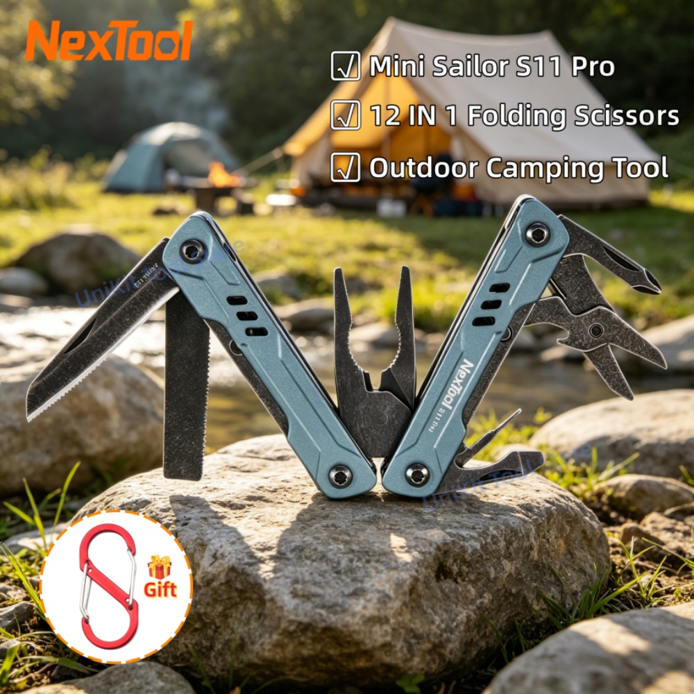 Card Scraper Steel - NexTool Mini Sailor Pliers S11 Pro