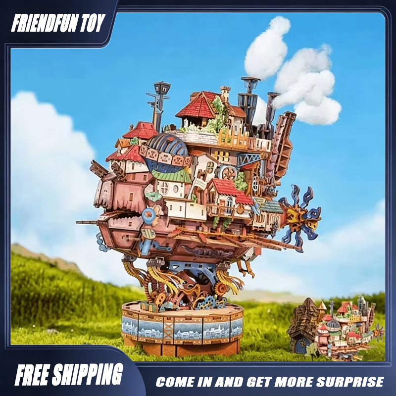Woodworking Game - Genuine Travel Vessel Howl's Moving Castle