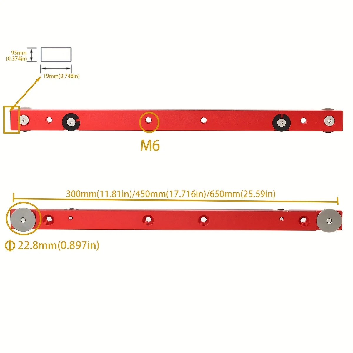 1Pc T-tracks Slot Miter Bar Sl - Woodworking Plans recensie en prijs