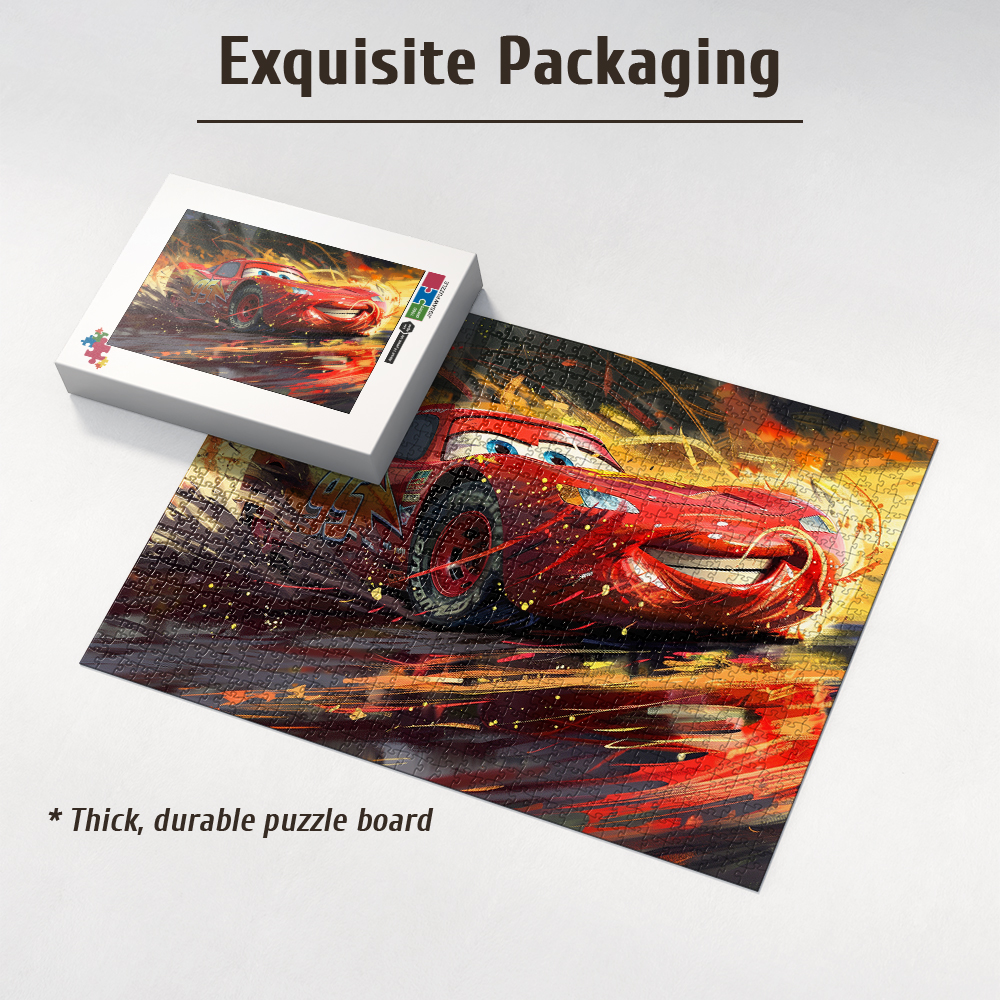 Disney Cars Red Lightning McQu - Woodworking Game recensie en prijs