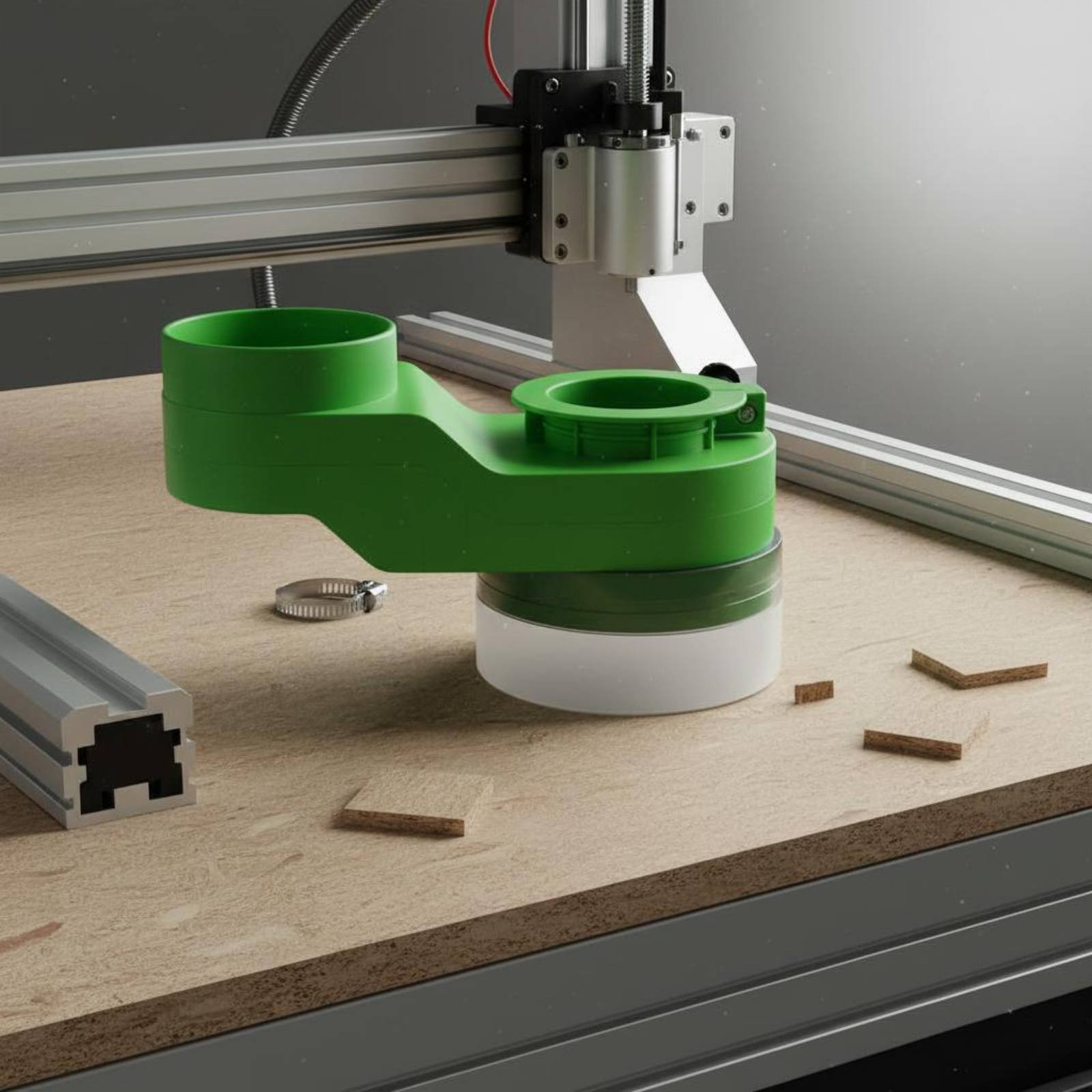 Spindle Dust Cover Clean Cutti - Woodworking Workshop recensie en prijs