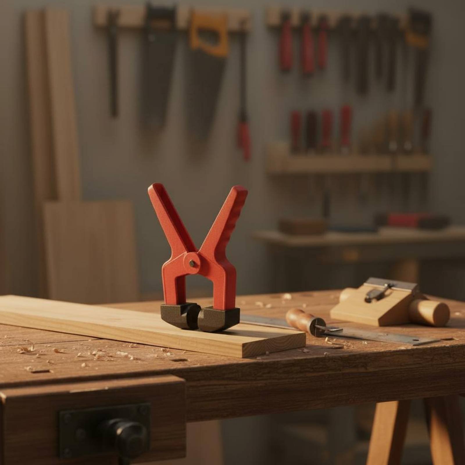 Triangular Clamp Clamp Red Col - Woodworking Workshop recensie en prijs