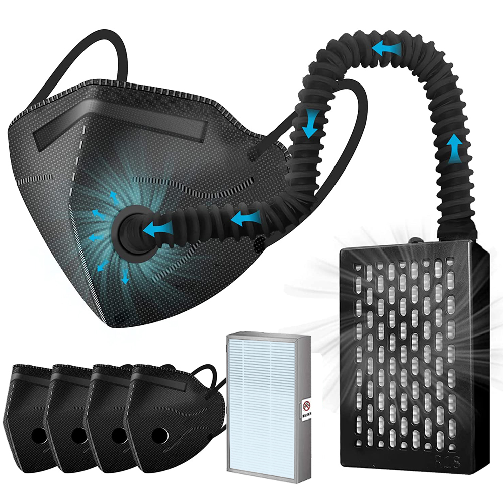 Electric KN95 Mask with Fan -  - Woodworking Respirator recensie en prijs