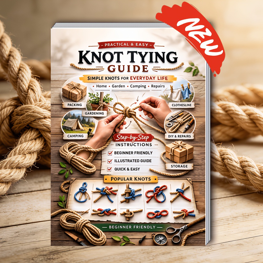 Knot Tying Guide Book Simple K - Woodworking Plans recensie en prijs