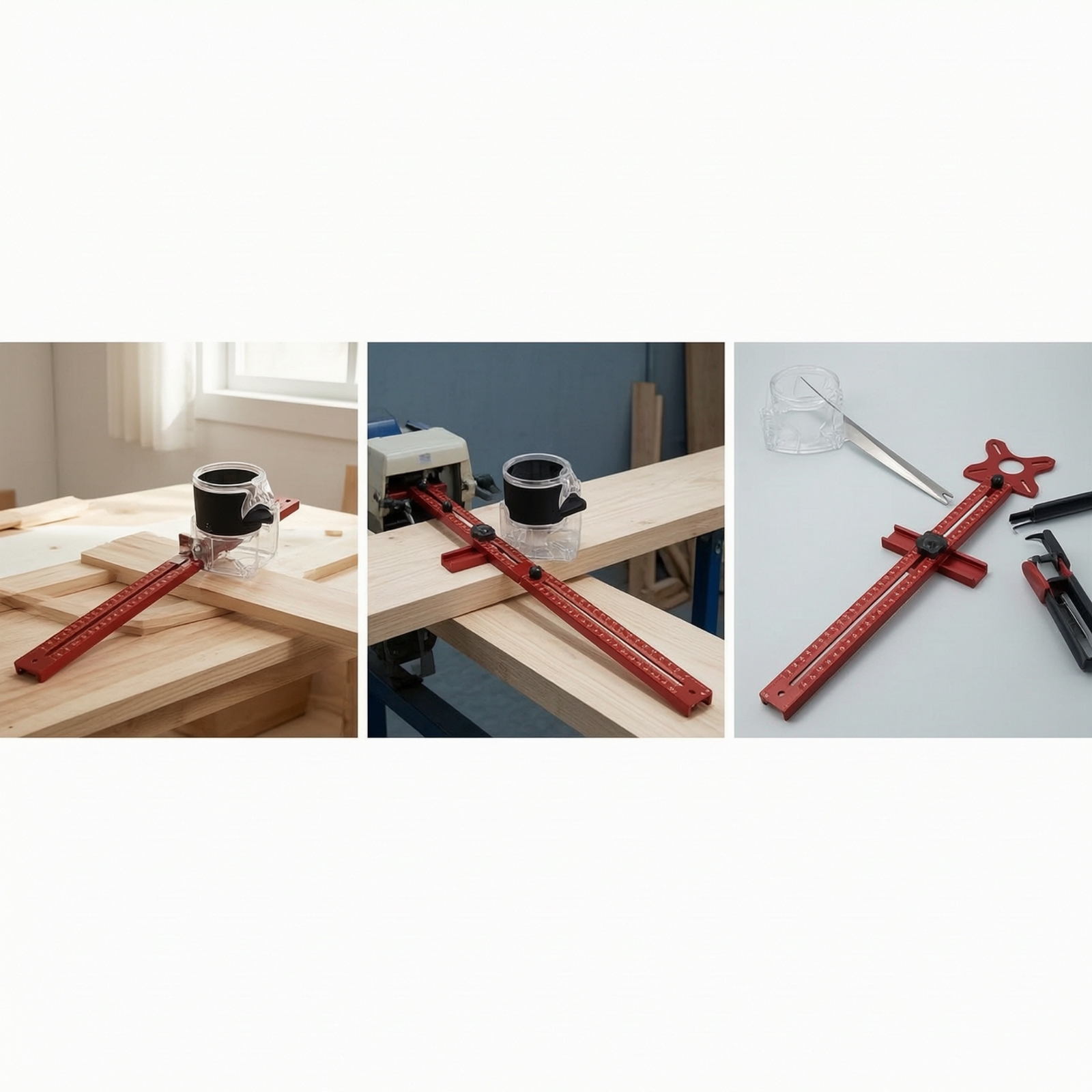 Router Circle Cutting Guide Ad - Woodworking Cutting Tools recensie en prijs