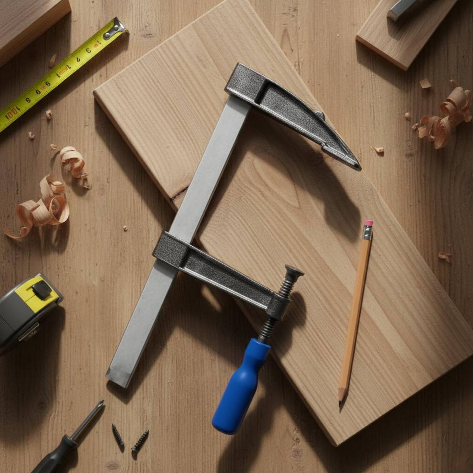 F-Clamp Effortless Adjustment  - Woodworking Workshop recensie en prijs