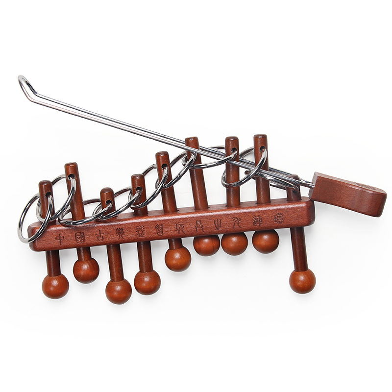 Classical Chinese Nine Linked  - Woodworking Game recensie en prijs