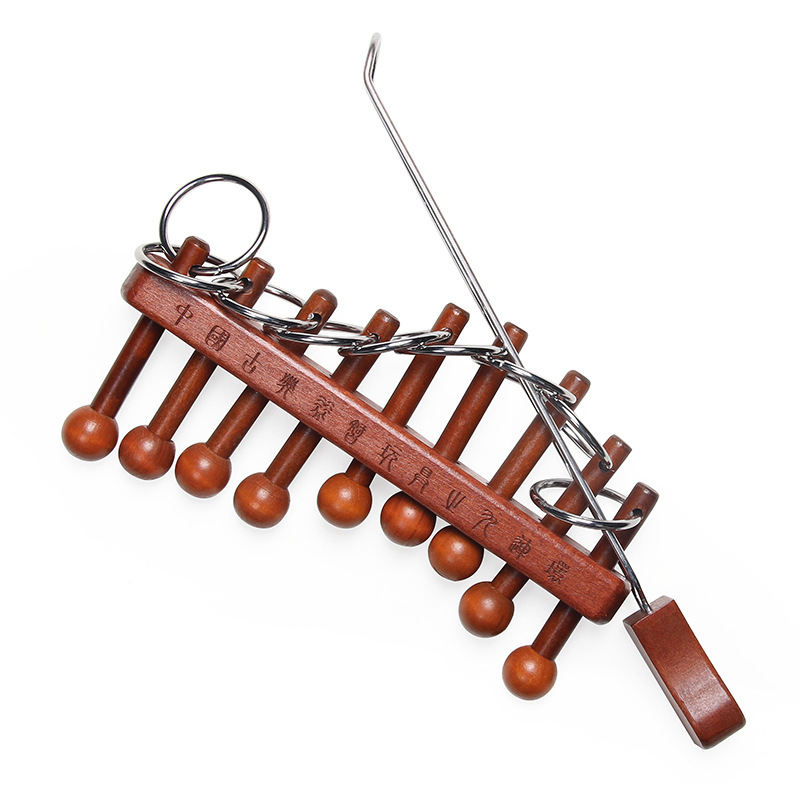 Classical Chinese Nine Linked  - Woodworking Game recensie en prijs