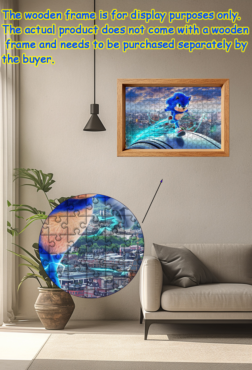 Sonic the Hedgehog Jigsaw Puzz - Woodworking Game recensie en prijs