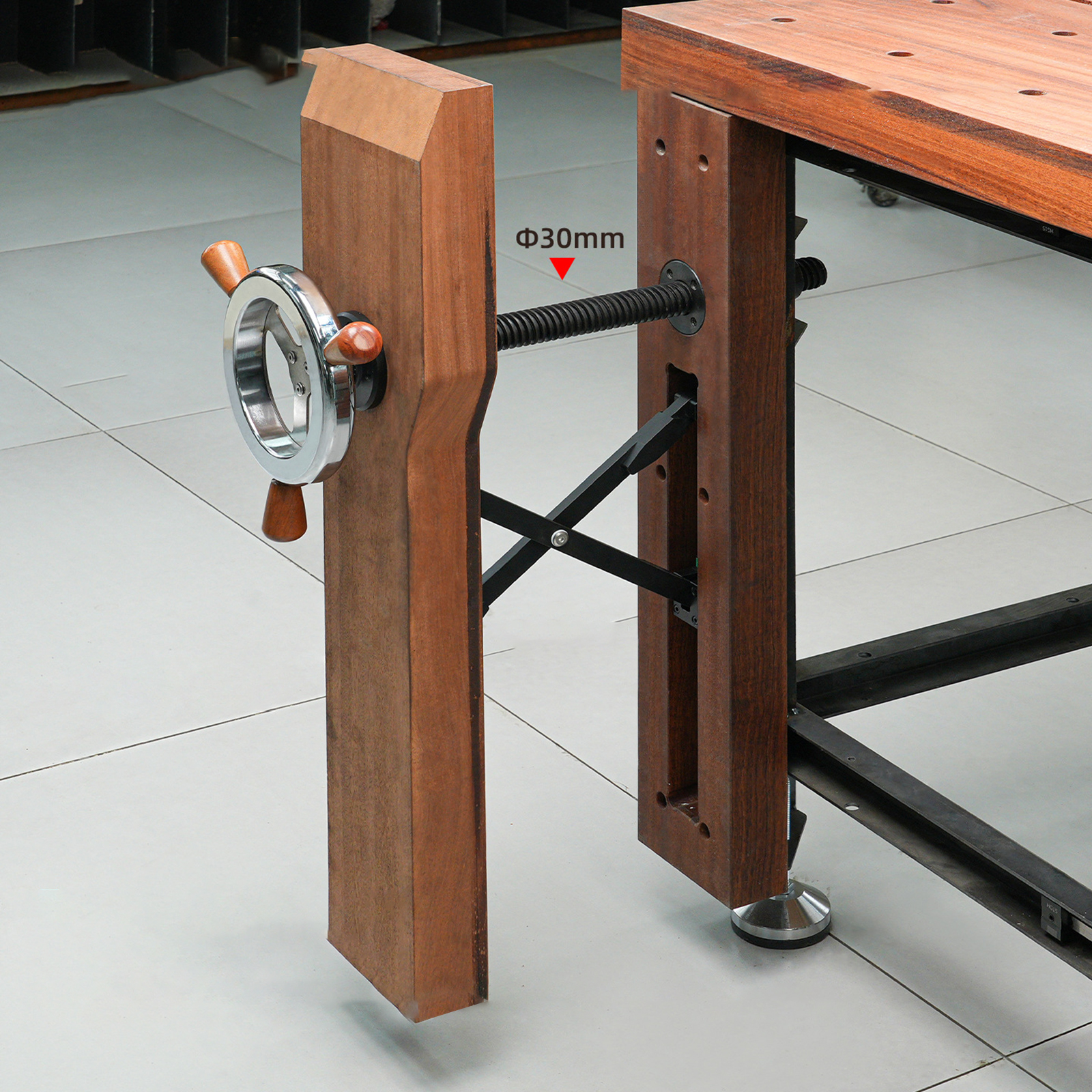 Adjustable Workbench Screw Leg - Woodworking Front Vise recensie en prijs