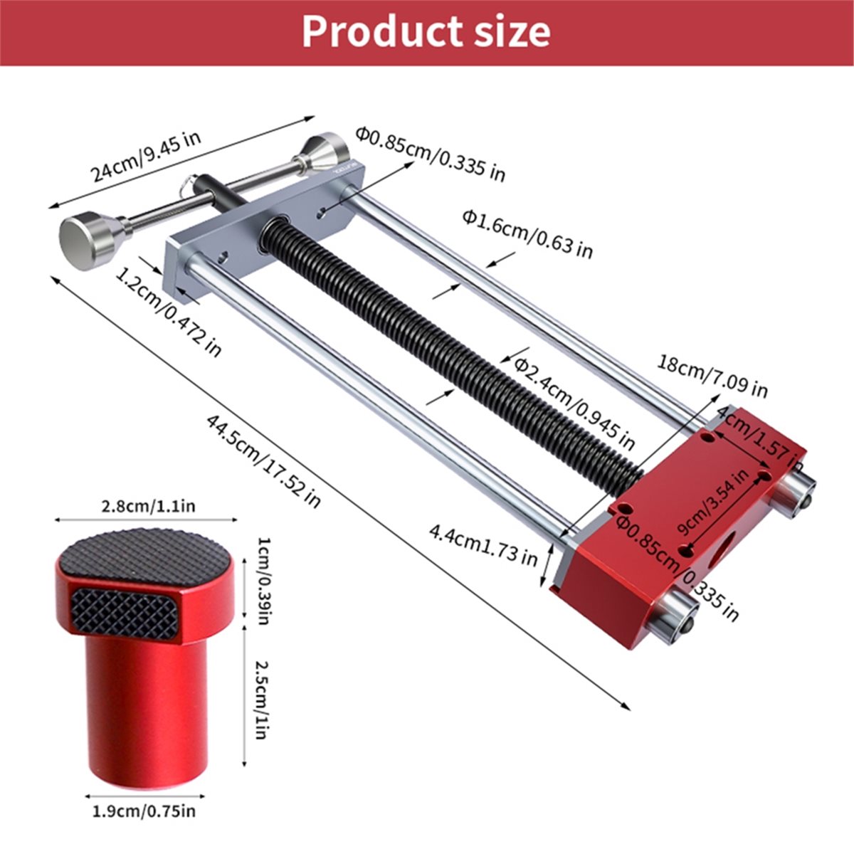 DT35BG Workbench Front Inertia - Woodworking Front Vise recensie en prijs