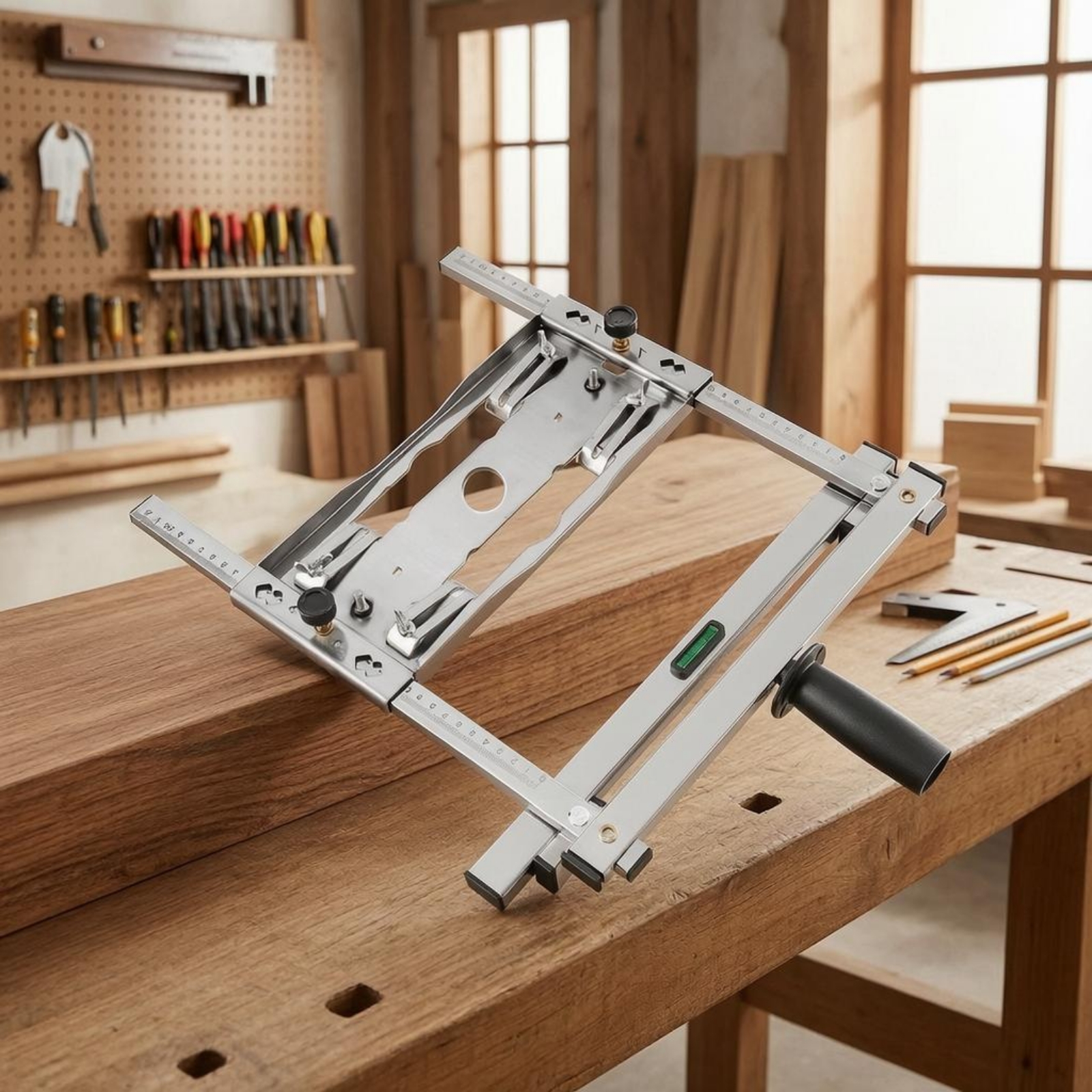 Board Cutting Guide Stainless  - Woodworking Workshop recensie en prijs