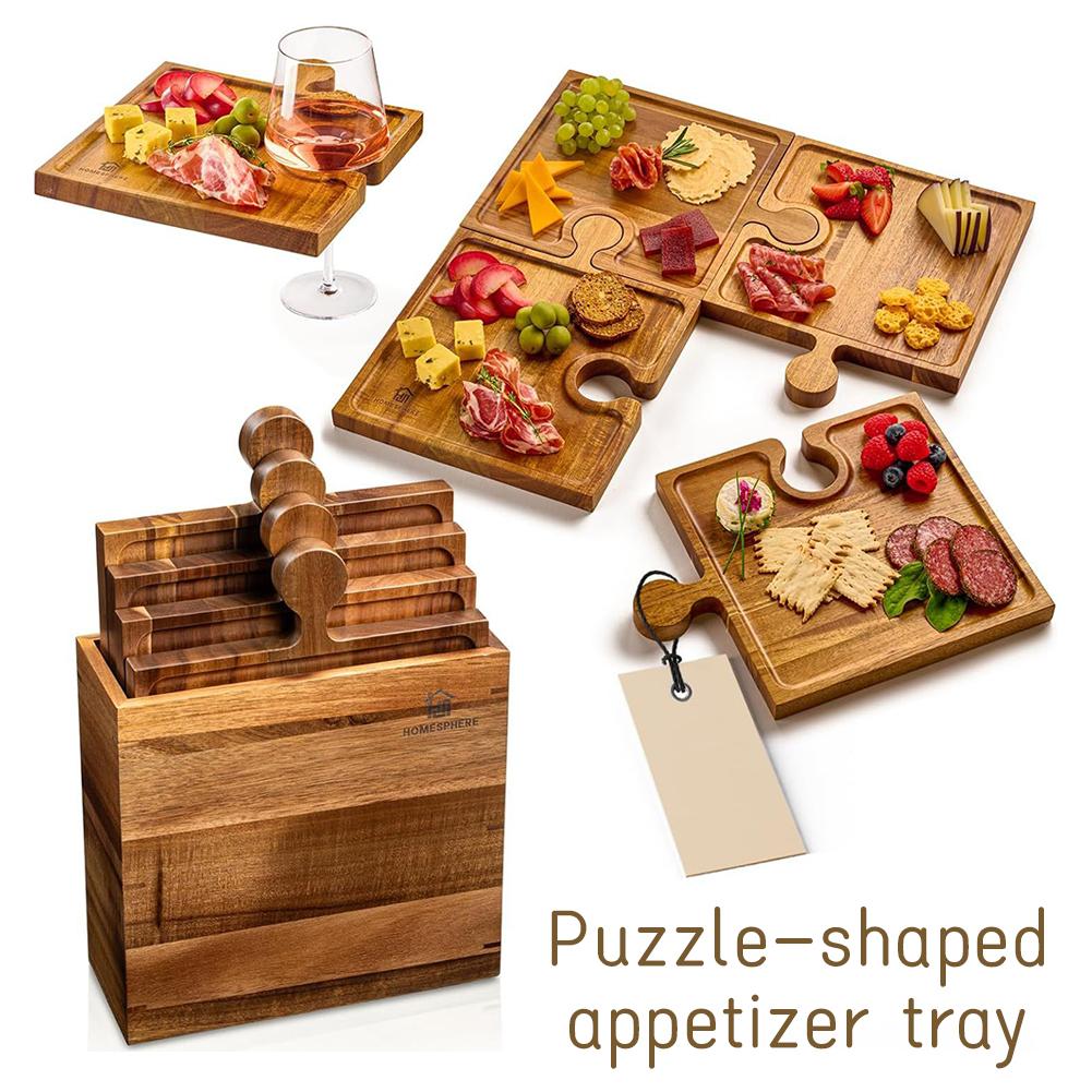 Wooden Puzzle Shaped Appetizer - Woodworking Plans recensie en prijs
