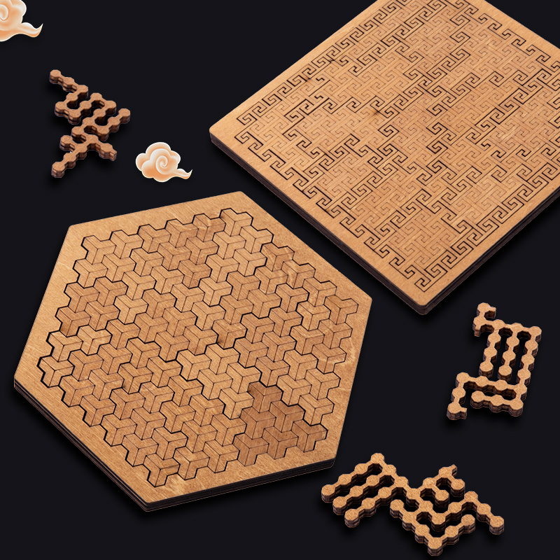 Impossible Wooden Puzzle IQ Pu - Woodworking Game recensie en prijs