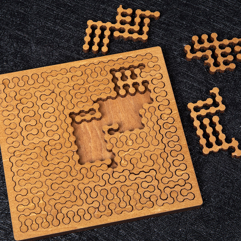 Impossible Wooden Puzzle IQ Pu - Woodworking Game recensie en prijs