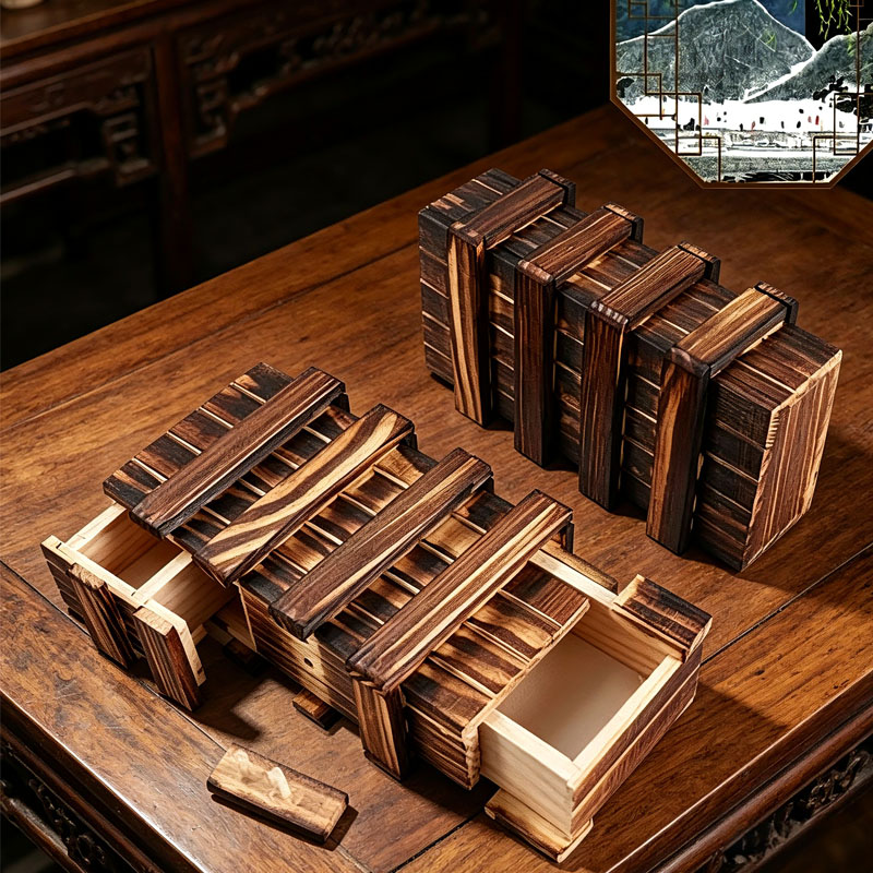 Classic 3D Brain Teaser Wooden - Woodworking Game recensie en prijs