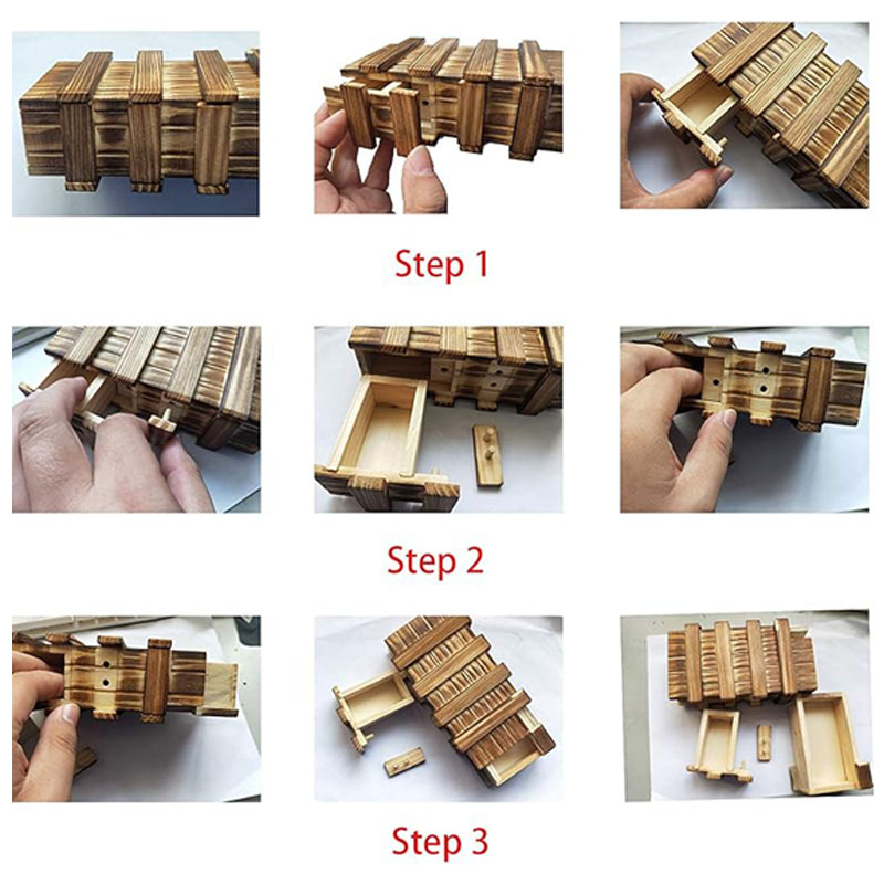 Classic 3D Brain Teaser Wooden - Woodworking Game recensie en prijs