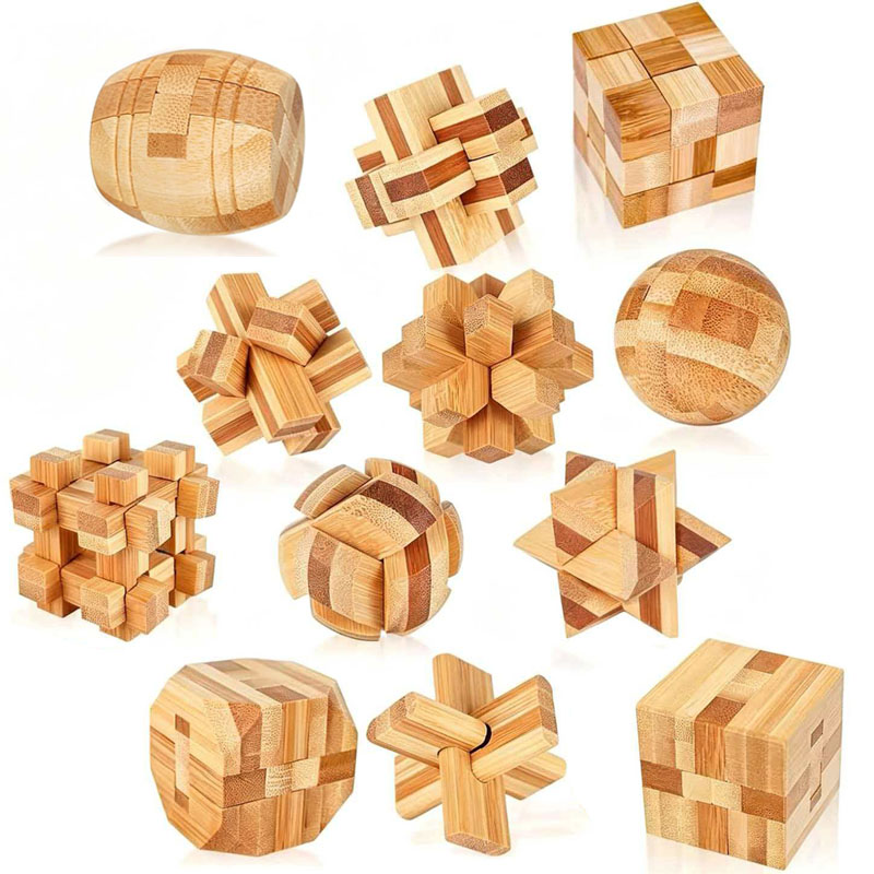 NEW 4.5CM Lu Ban Lock Puzzle B - Woodworking Game recensie en prijs