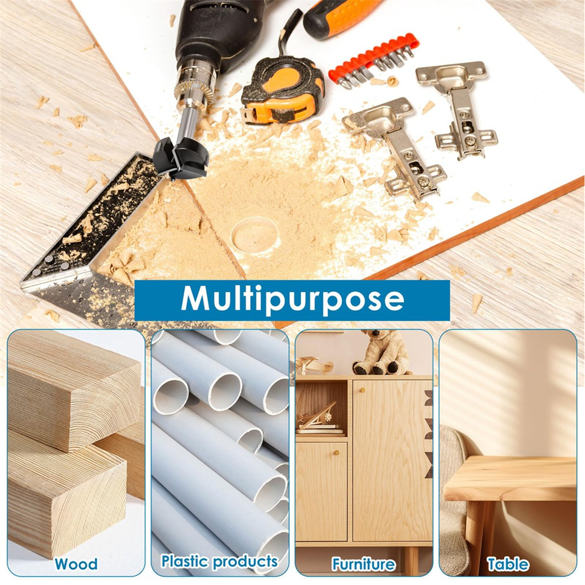 ABNJ Bit for Woodworking, Trip - Woodworking Cutting Tools recensie en prijs
