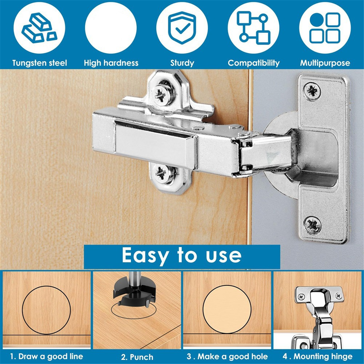 ABNJ Bit for Woodworking, Trip - Woodworking Cutting Tools recensie en prijs