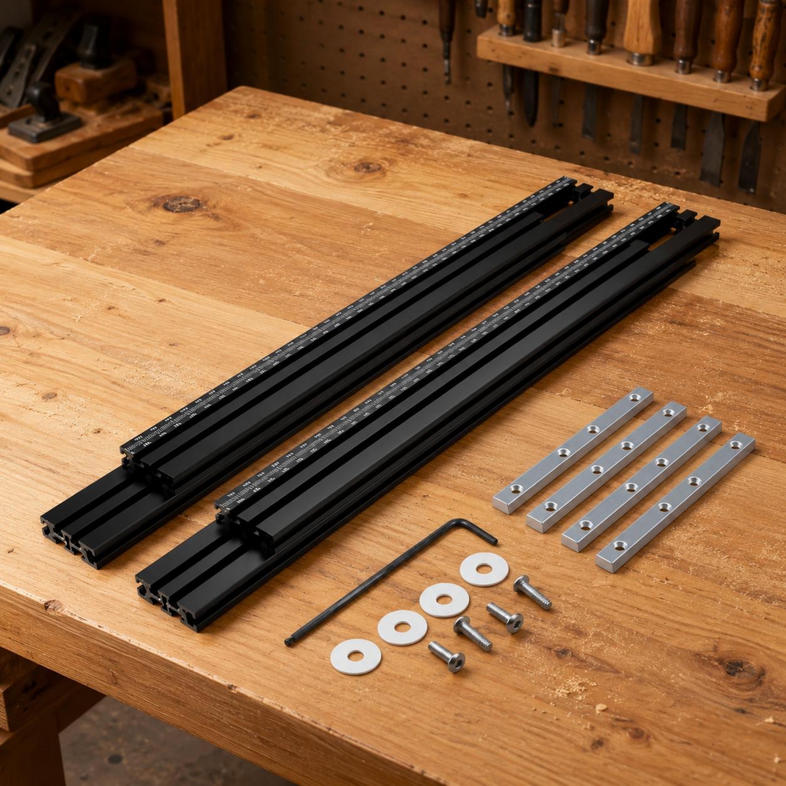 Routing Guide Tracks Metal Cut - Woodworking Cutting Tools recensie en prijs