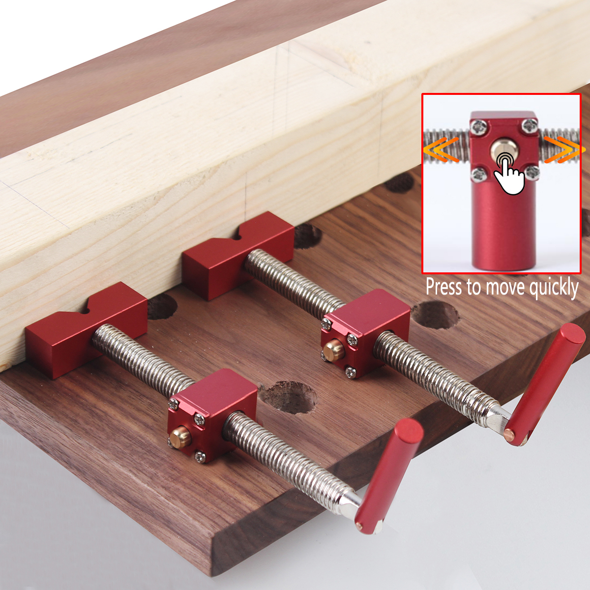 Woodworking Fast Bench Dog Bra - Woodworking Front Vise recensie en prijs
