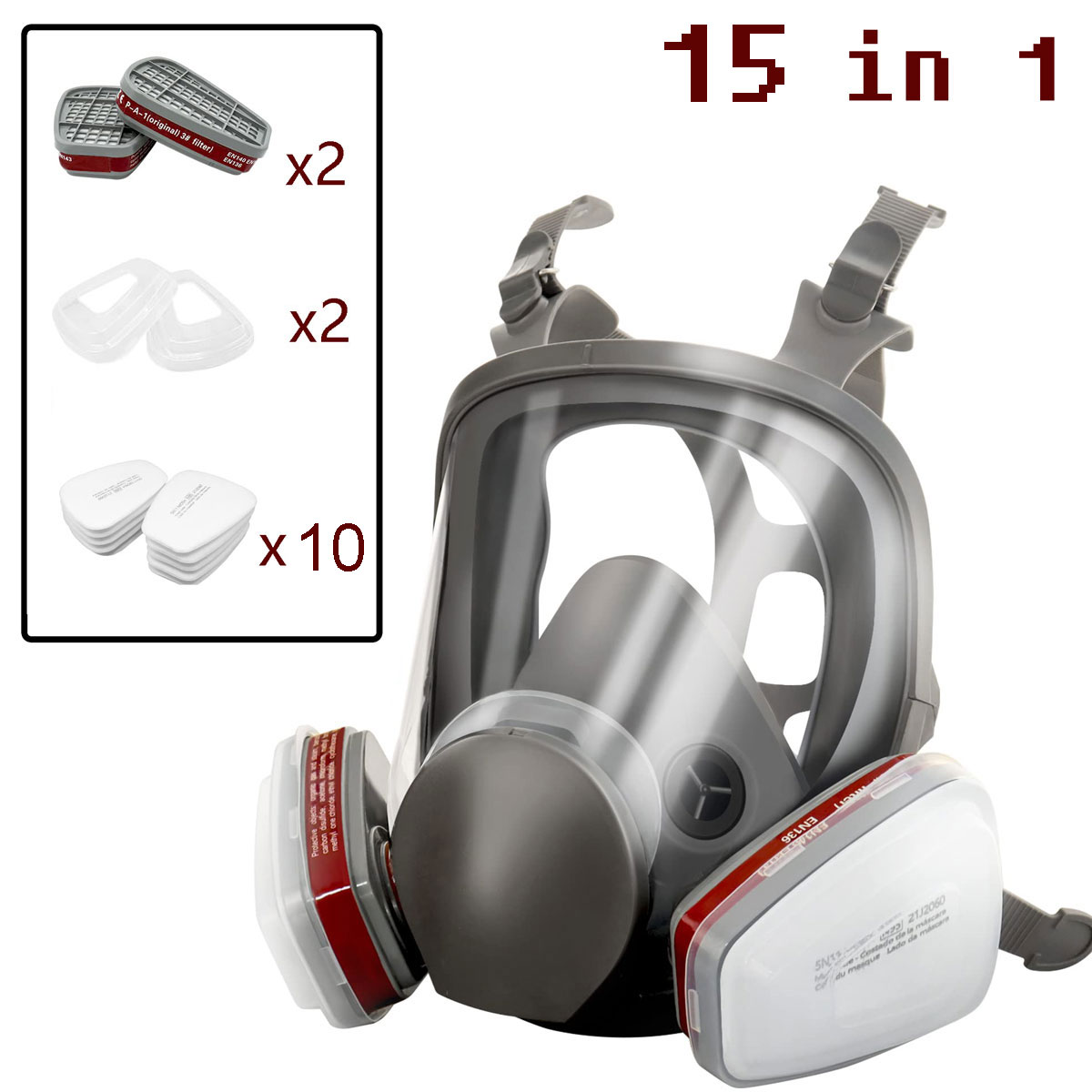 Ship From USA 6800 Full Face G - Woodworking Respirator recensie en prijs