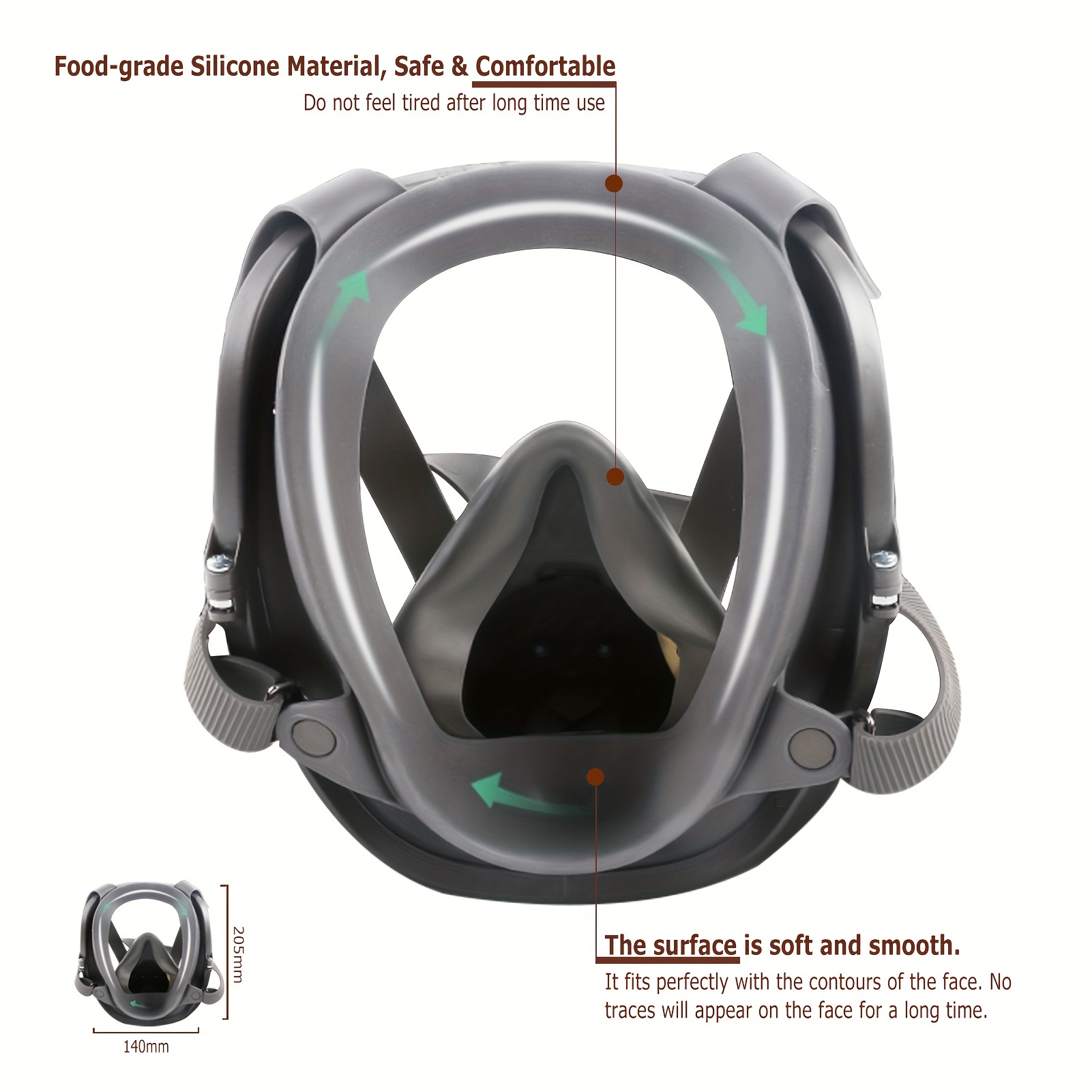 Ship From USA 6800 Full Face G - Woodworking Respirator recensie en prijs