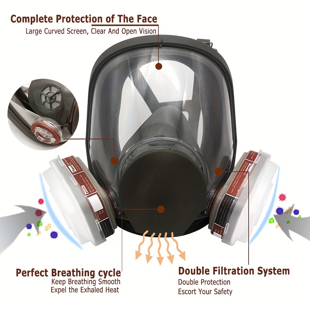 Ship From USA 6800 Full Face G - Woodworking Respirator recensie en prijs