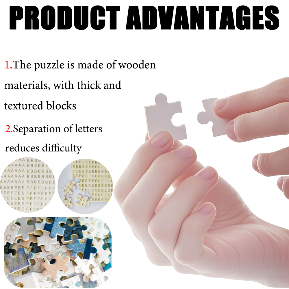 1pc customized puzzle 35/70/20 - Woodworking Game recensie en prijs