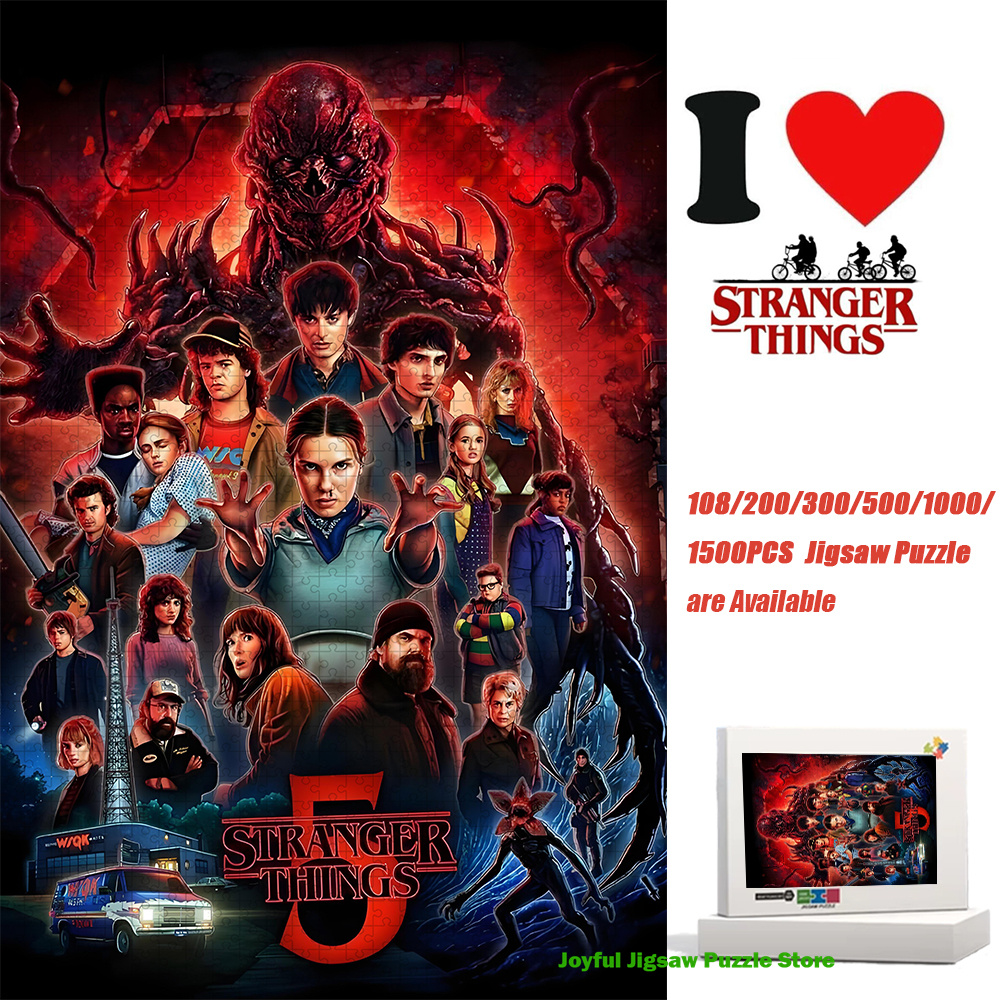 Stranger Things Season 5 Jigsa - Woodworking Game recensie en prijs