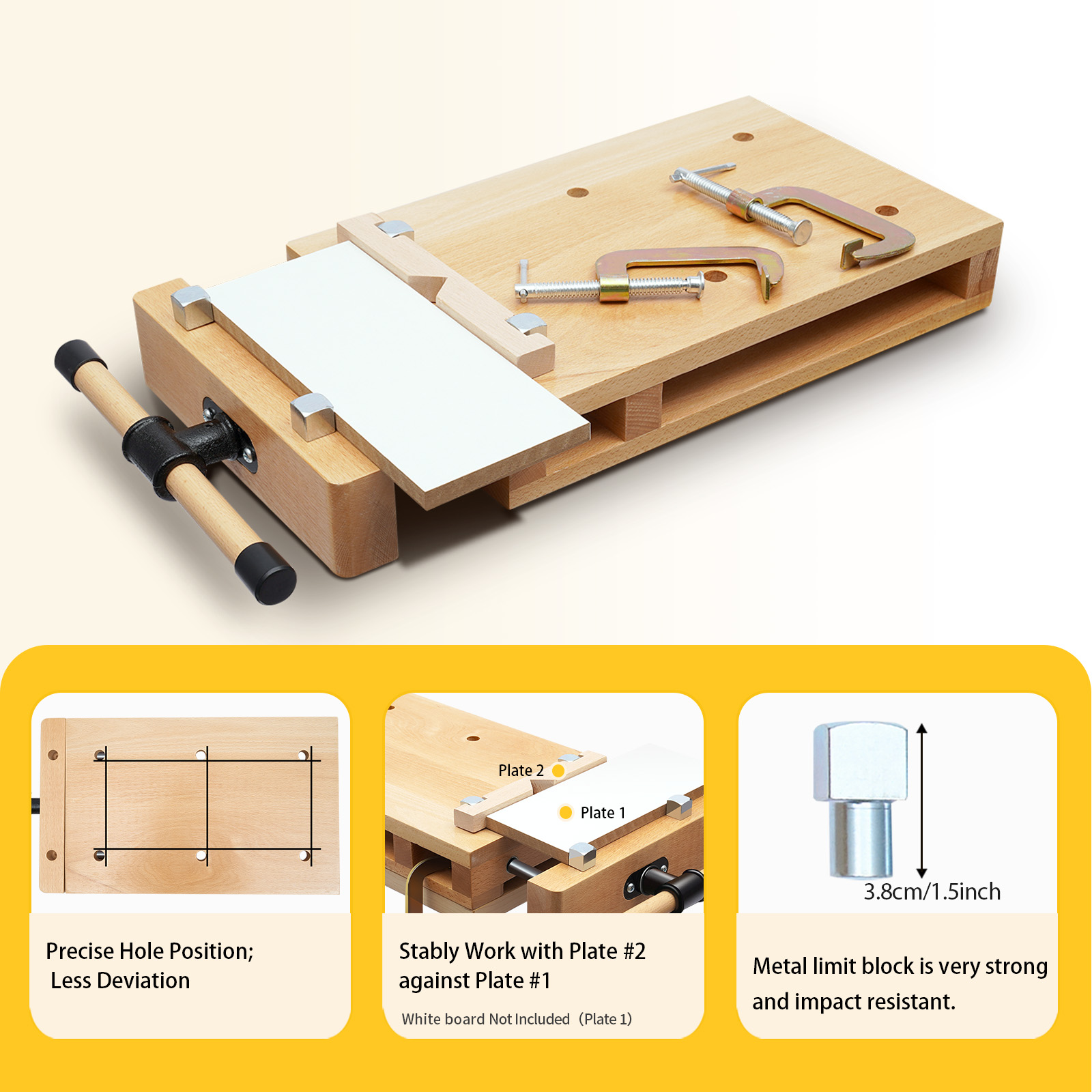 Wood Vise Workbench, Stable Cl - Woodworking Front Vise recensie en prijs