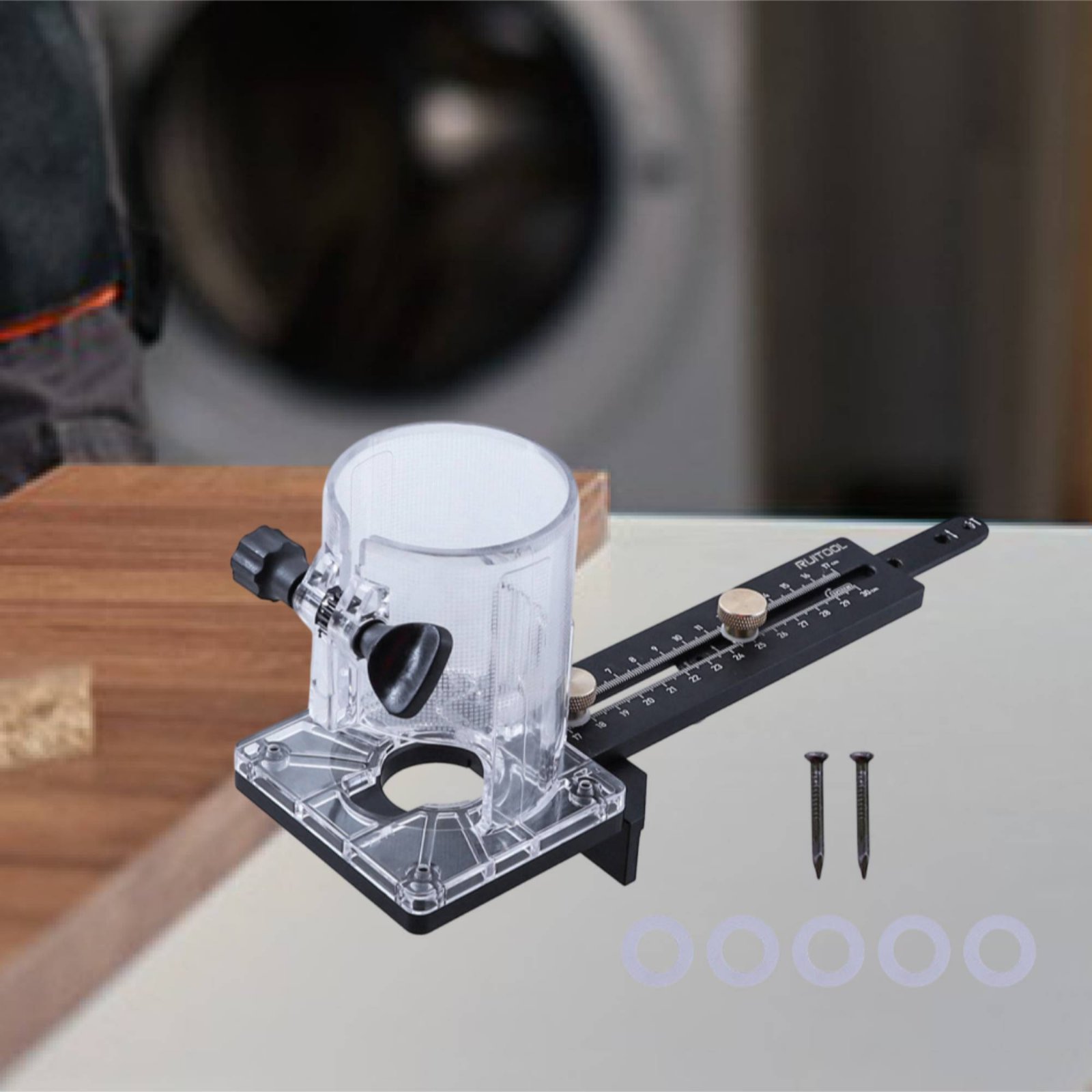 Router Circle Cutting Jig Mult - Woodworking Cutting Tools recensie en prijs