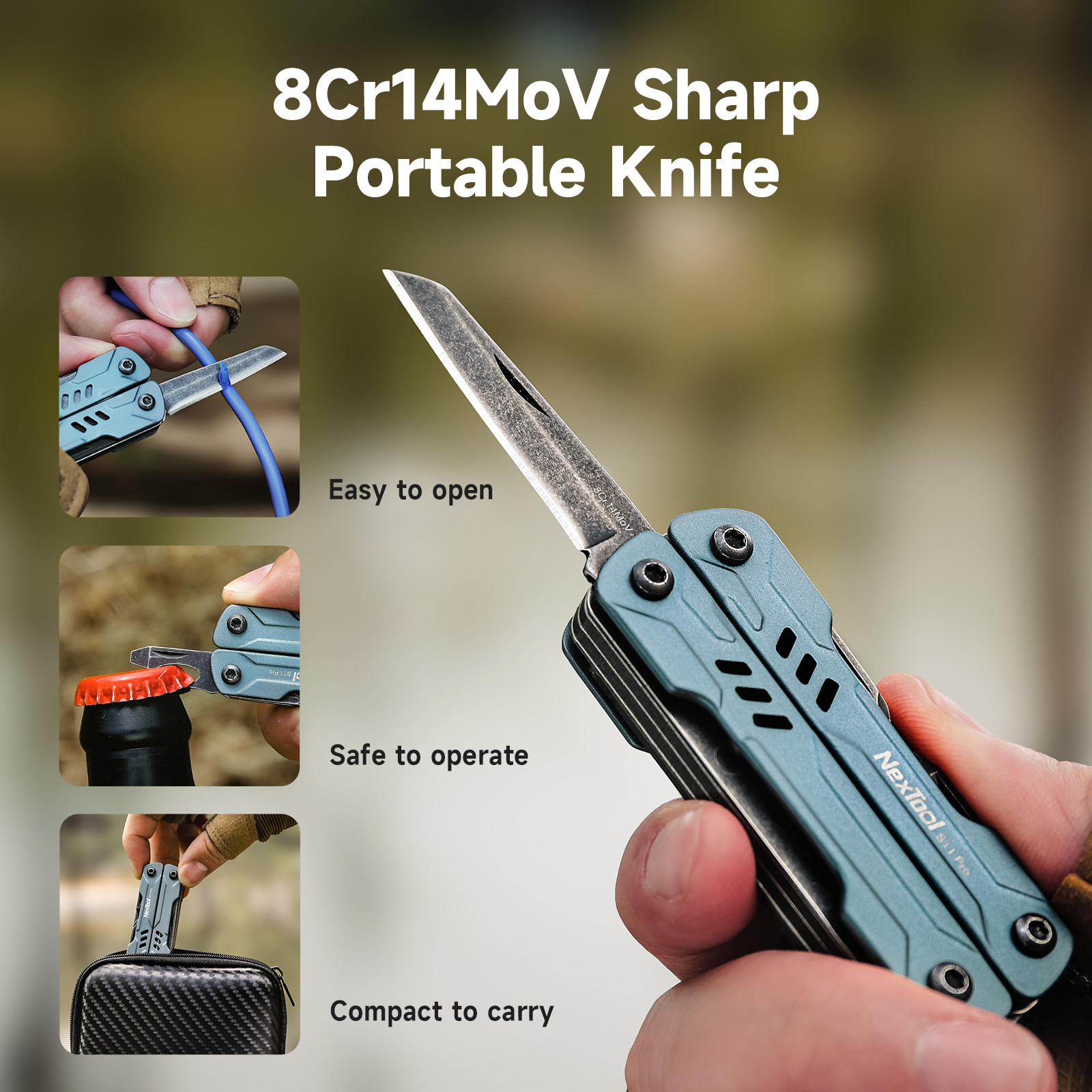 NexTool Mini Sailor Pliers S11 - Card Scraper Steel recensie en prijs