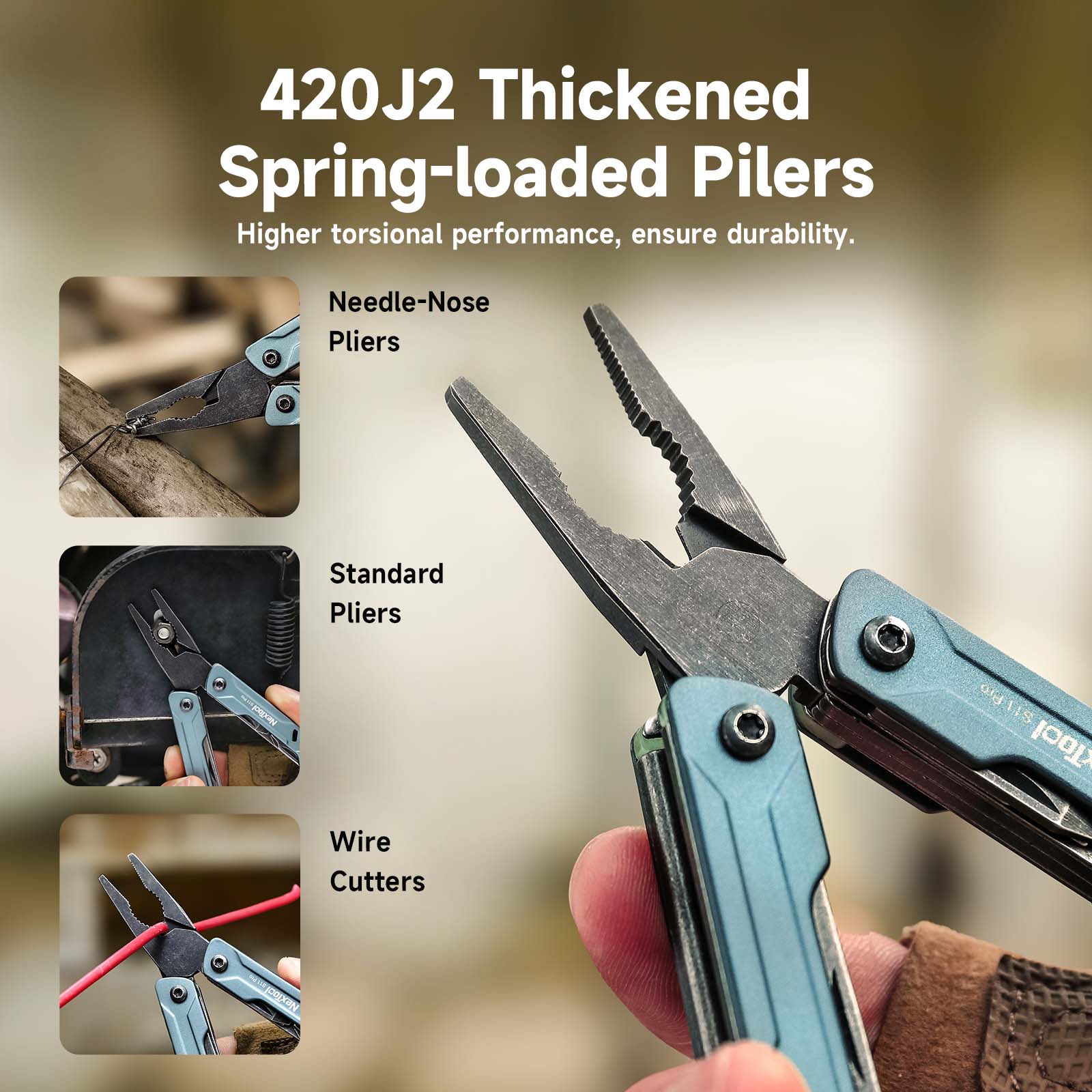 NexTool Mini Sailor Pliers S11 - Card Scraper Steel recensie en prijs