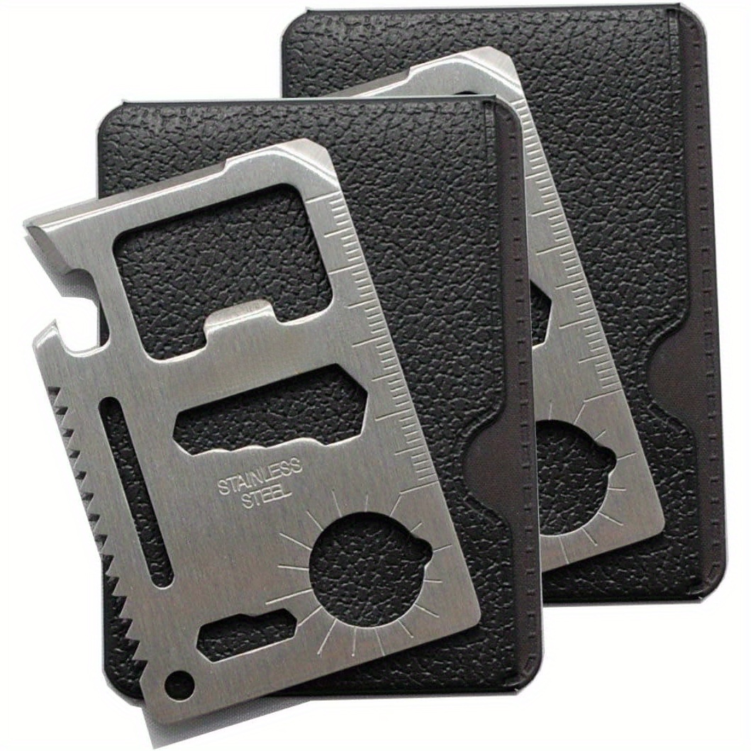 1/2pcs Pack 11 in 1 Credit Car - Card Scraper Steel recensie en prijs